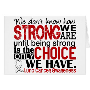 Cáncer de pulmón cómo es fuerte somos