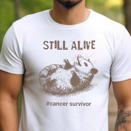 Cáncer de sobreviviente de la camiseta feral oposs