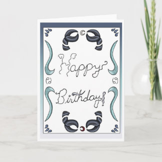 Cáncer de tarjeta de cumpleaños Zodiac