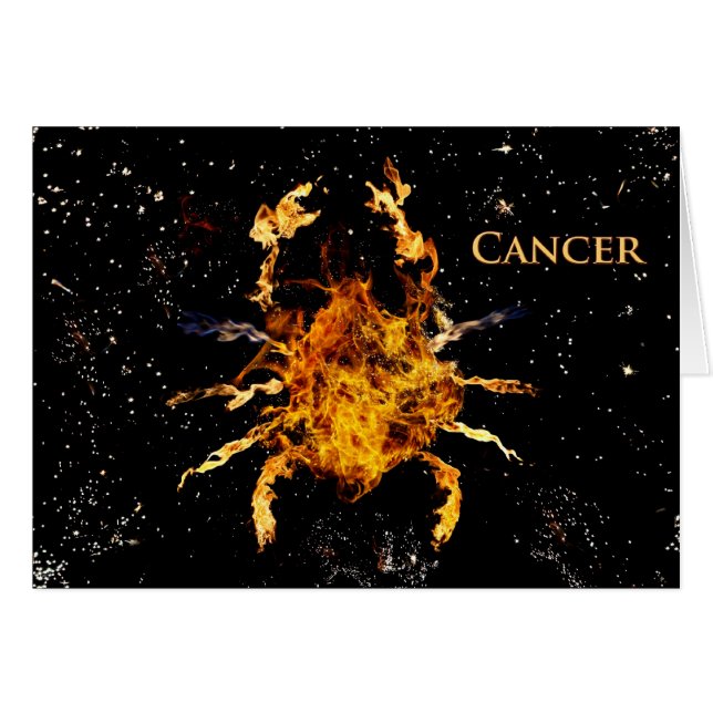 Cáncer el cangrejo (Anverso (Horizontal))