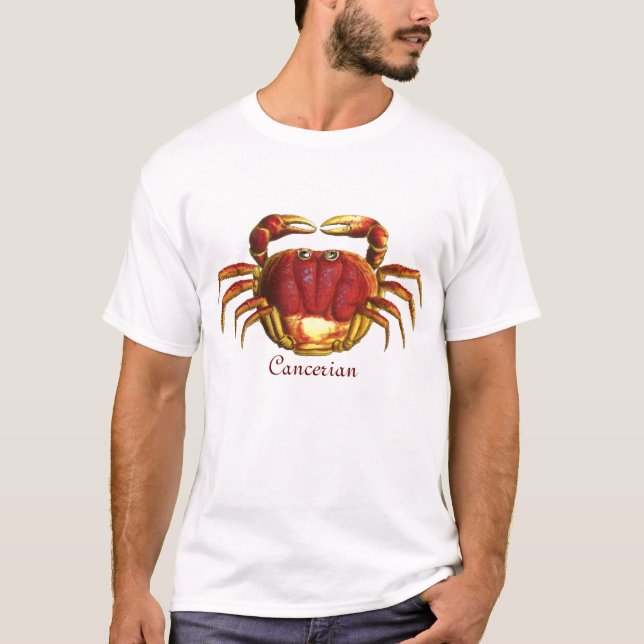 Cáncer en la camiseta CRAB (Anverso)