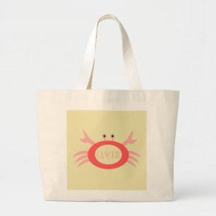 Cáncer Estrella Signo de Cangrejo Bolsa de Tote