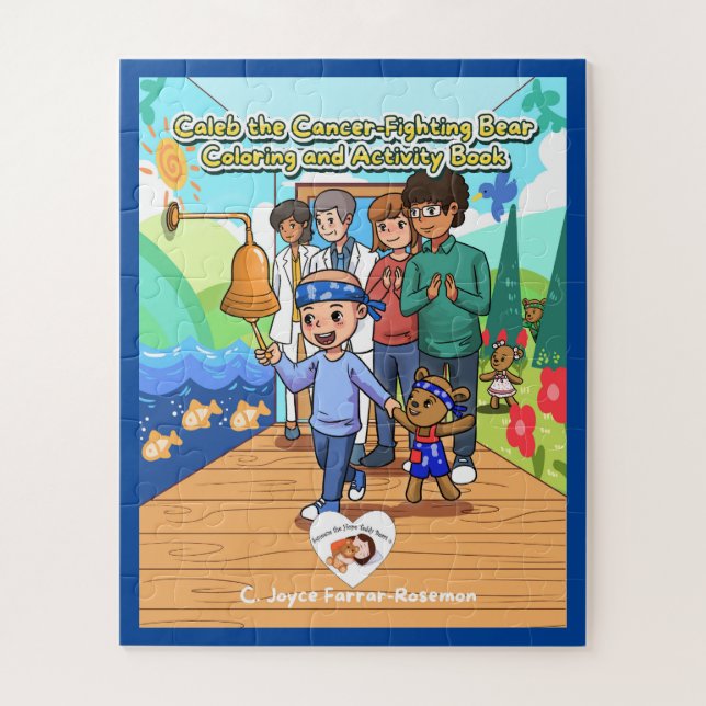 Cáncer infantil 56 Rompecabezas de piezas sobredim (Vertical)