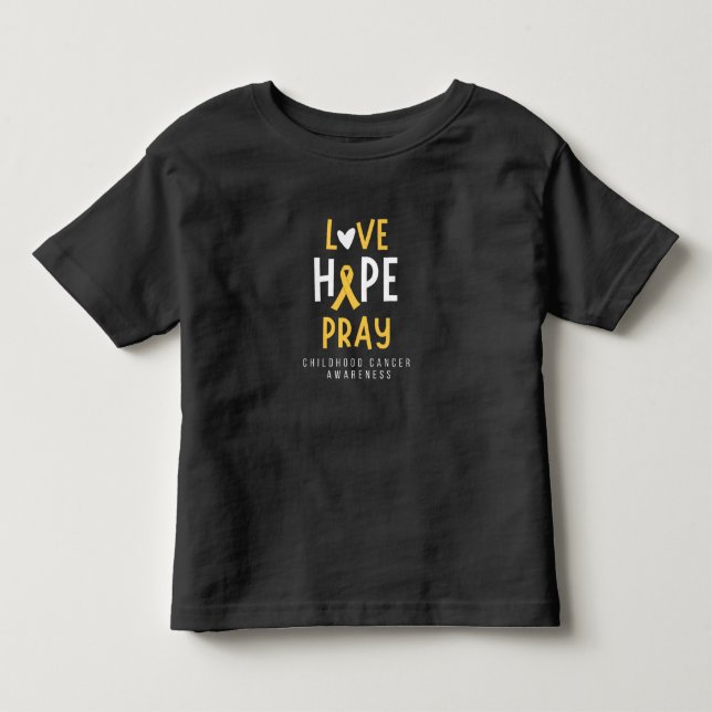 cáncer infantil. amor. esperanza. rezar. Camisetas (Anverso)