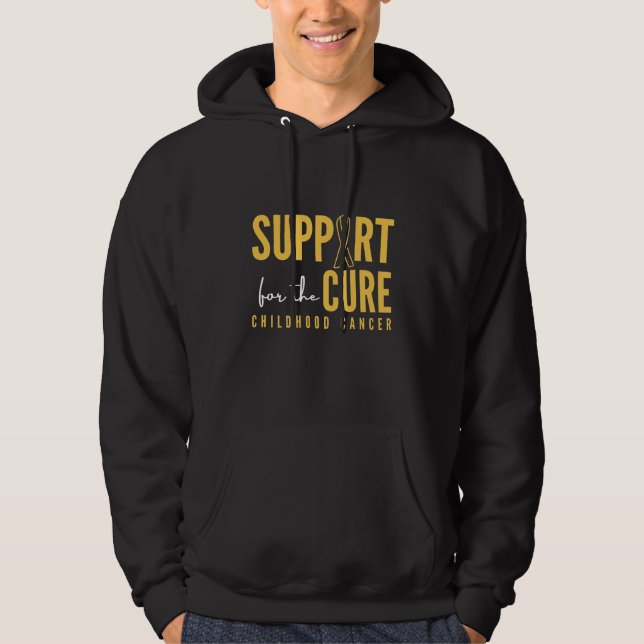 cáncer infantil. apoyo.cura. Sudadera (Anverso)