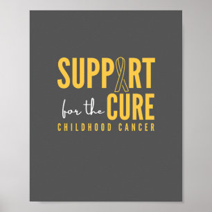 cáncer infantil. apoyo para la cura. Posters