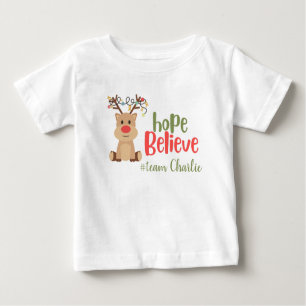 cáncer infantil. Navidades personalizados Camiseta