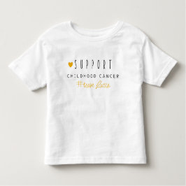 cáncer infantil. Nombre personalizado. Camisetas p