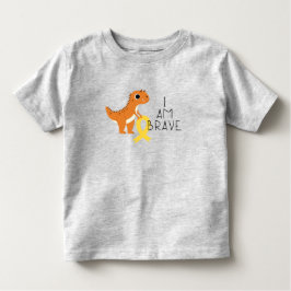 cáncer infantil. Soy valiente. Camisetas para niño