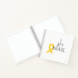 cáncer infantil. valiente. Cuaderno de dibujo de e