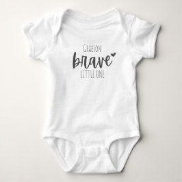 cáncer infantil. valiente. Personalizado Baby Body