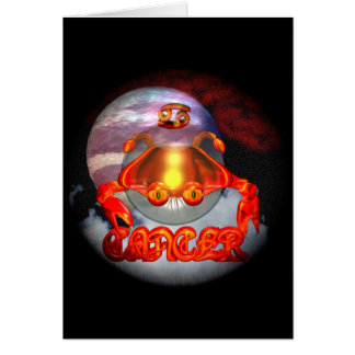Cáncer llevado zodiaco espeluznante de Valxart