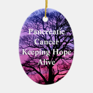 Cáncer pancreático que guarda el ornamento vivo