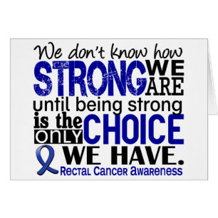 Cáncer rectal cómo es fuerte somos
