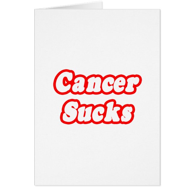 Cáncer Sucks (Frente)