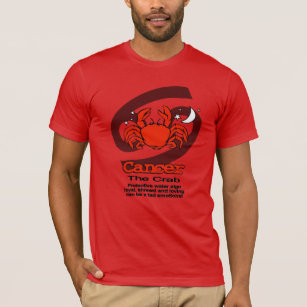 Cáncer "The Crab" zodiac astro camiseta de hombres
