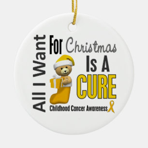 Cáncer todo de la niñez quiero los ornamentos de
