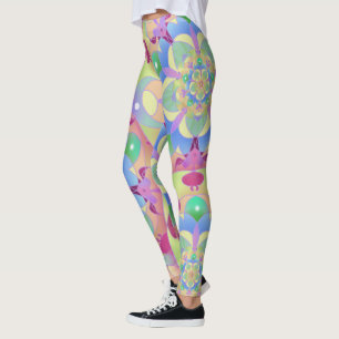 Canción arcoiris Mandala Leggings