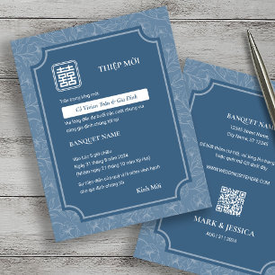 Canción azul grisáceo vietnamita Hy Boda Thiep Moi