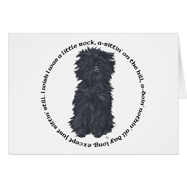 Canción de Affenpinscher (Anverso (Horizontal))