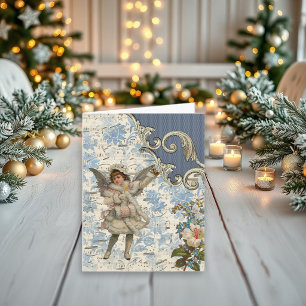 Canción de ángel de Navidad vintage Tiempo maravil