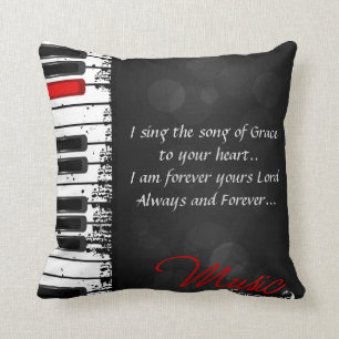 Canción de la almohada de Decoratve del corazón