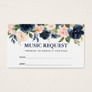 Canción de la canción Floral Dusty Blue Pink Boda