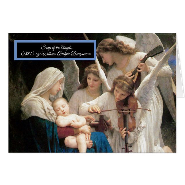 Canción de los Ángeles Bouguereau (Anverso (Horizontal))