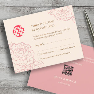 Canción de novios bilingüe vietnamita RSVP