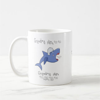 Canción del tiburón del bebé, taza del regalo del