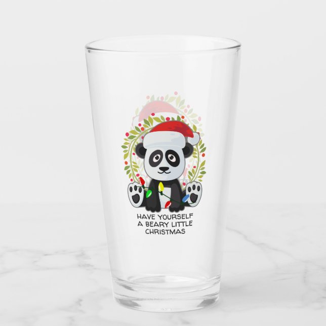 Canción divertida de Navidad Pun Panda (Anverso)