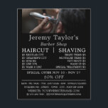 Canción eléctrica, publicidad de barberos masculin<br><div class="desc">Electric Shave,  Barberes masculinos de publicidad volantes por la tienda de tarjetas de visita.</div>