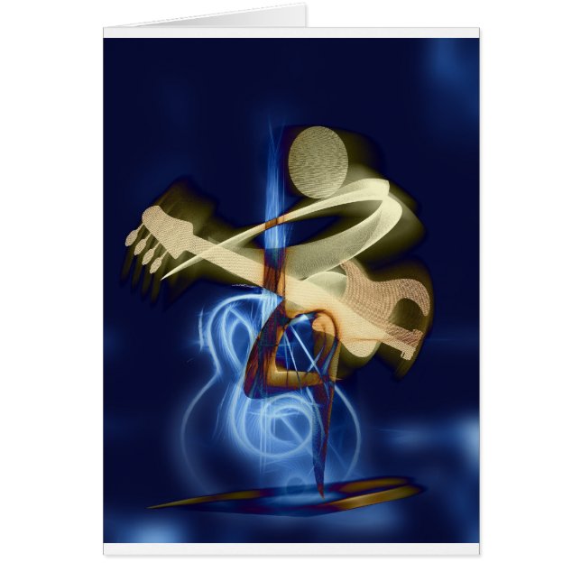 Canción musical de guitarra Destino canción y danz (Frente)