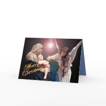 "Canción tarjeta de Navidad religiosa de los