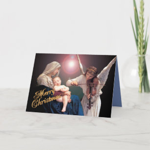 "Canción tarjeta de Navidad religiosa de los