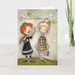 Canción y sonrisa - Tarjeta de cumpleaños