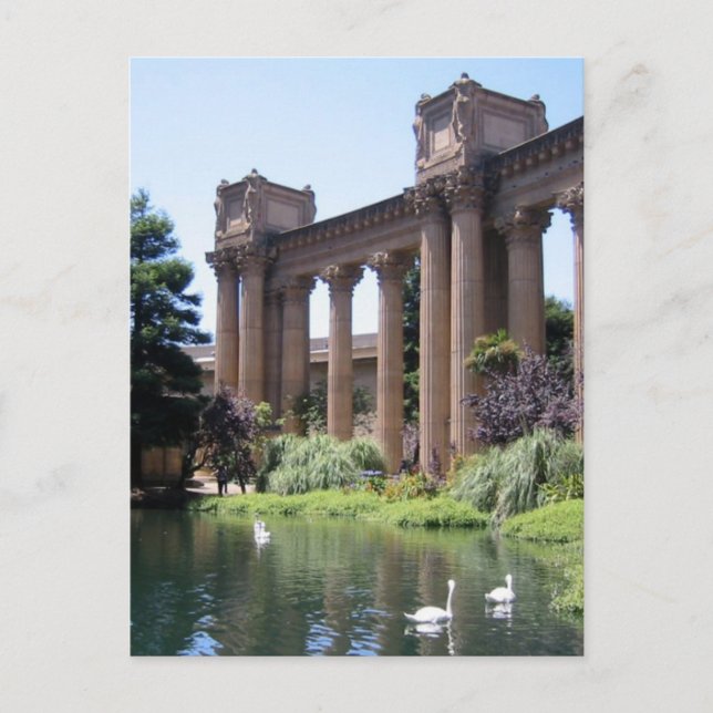 Canciones de Swan Palacio de Bellas Artes Postales (Anverso)
