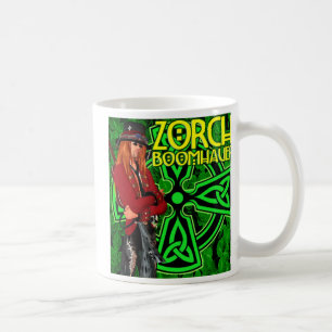 Canciones en la llave de la taza de café verde