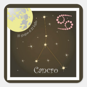 Cancro 22 al de 22 pegatinas giugno luglio