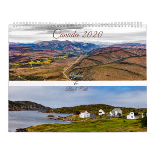 Canda 2020, Yukon y Back East, Calendario fotográ