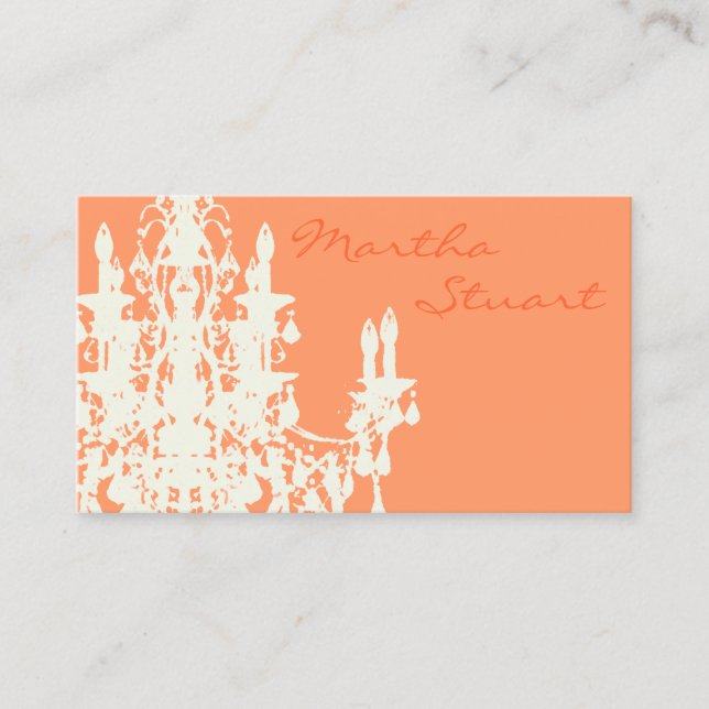 Candela de Coco ~ Tarjeta de visita (Anverso)