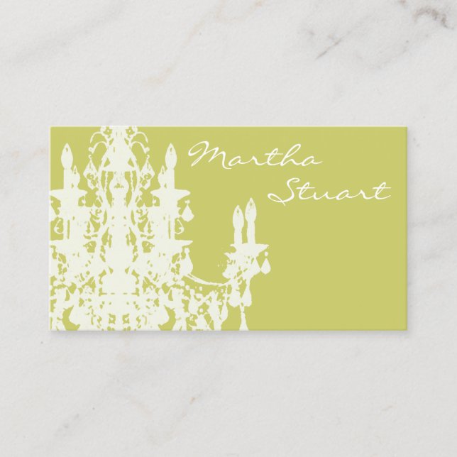 Candela de Coco ~ Tarjeta de visita (Anverso)