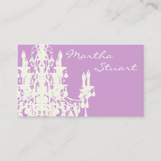 Candela de Coco ~ Tarjeta de visita (Anverso)