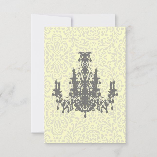 Candelabro de Coco ~ Invitación (Anverso)