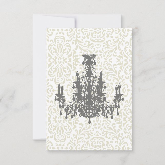 Candelabro de Coco ~ Invitación (Anverso)