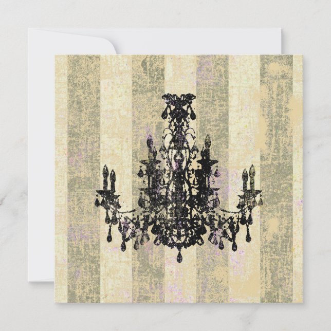 Candelabro de Coco ~ Invitación (Anverso)