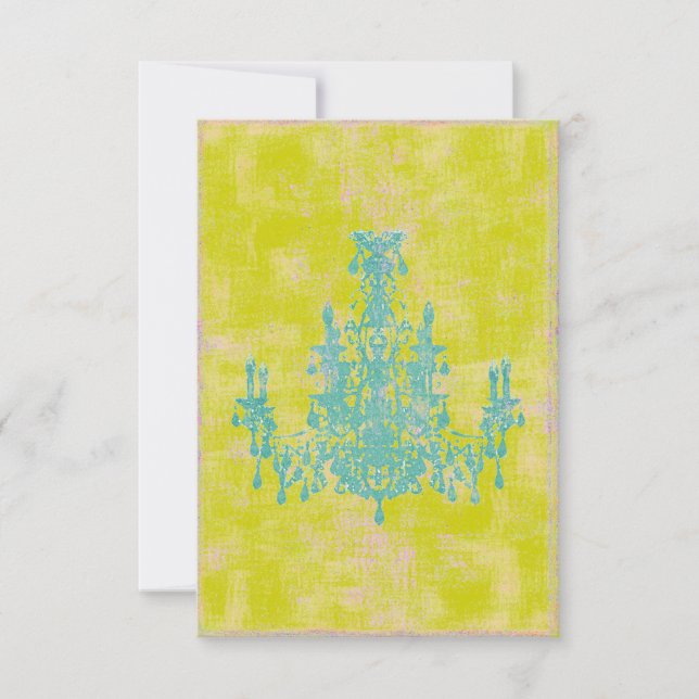 Candelabro de Coco ~ Invitación (Anverso)