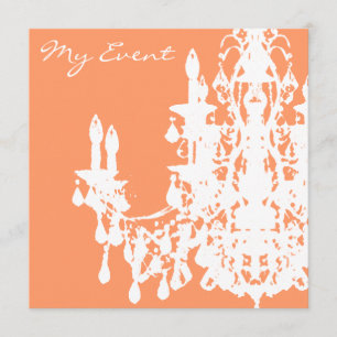 Candelabro de Coco ~ Invitaciones / RSVP