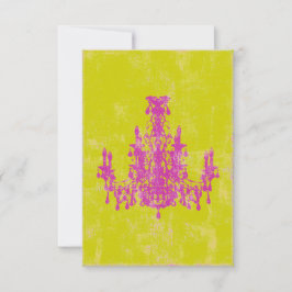 Candelabro de Coco ~ Invitaciones / RSVP