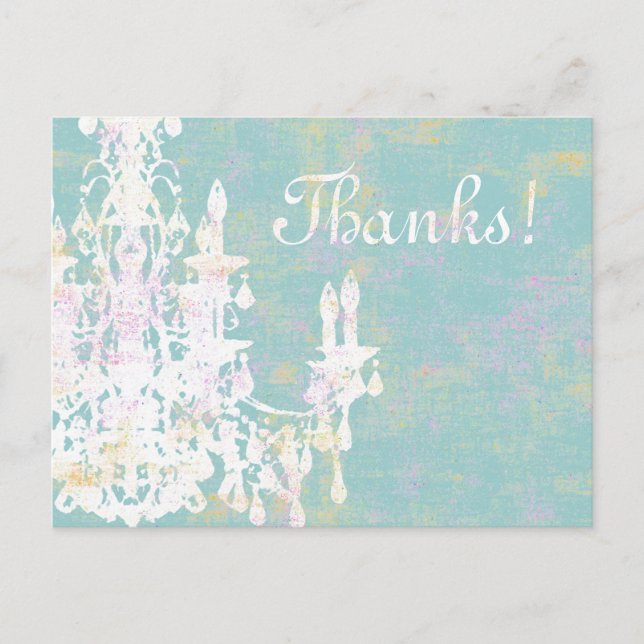 Candelabro de Coco - Postal / Invitaciones (Anverso)